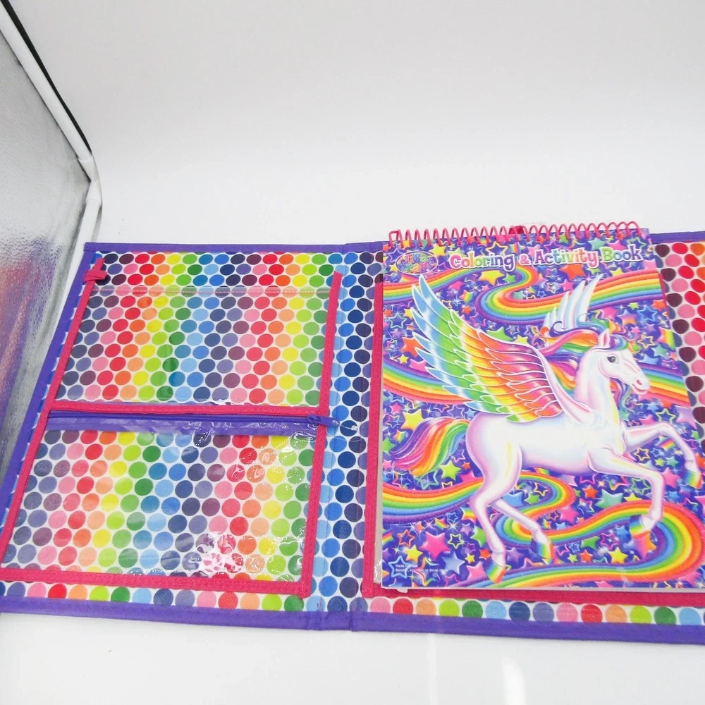 Lisa Frank tri fold